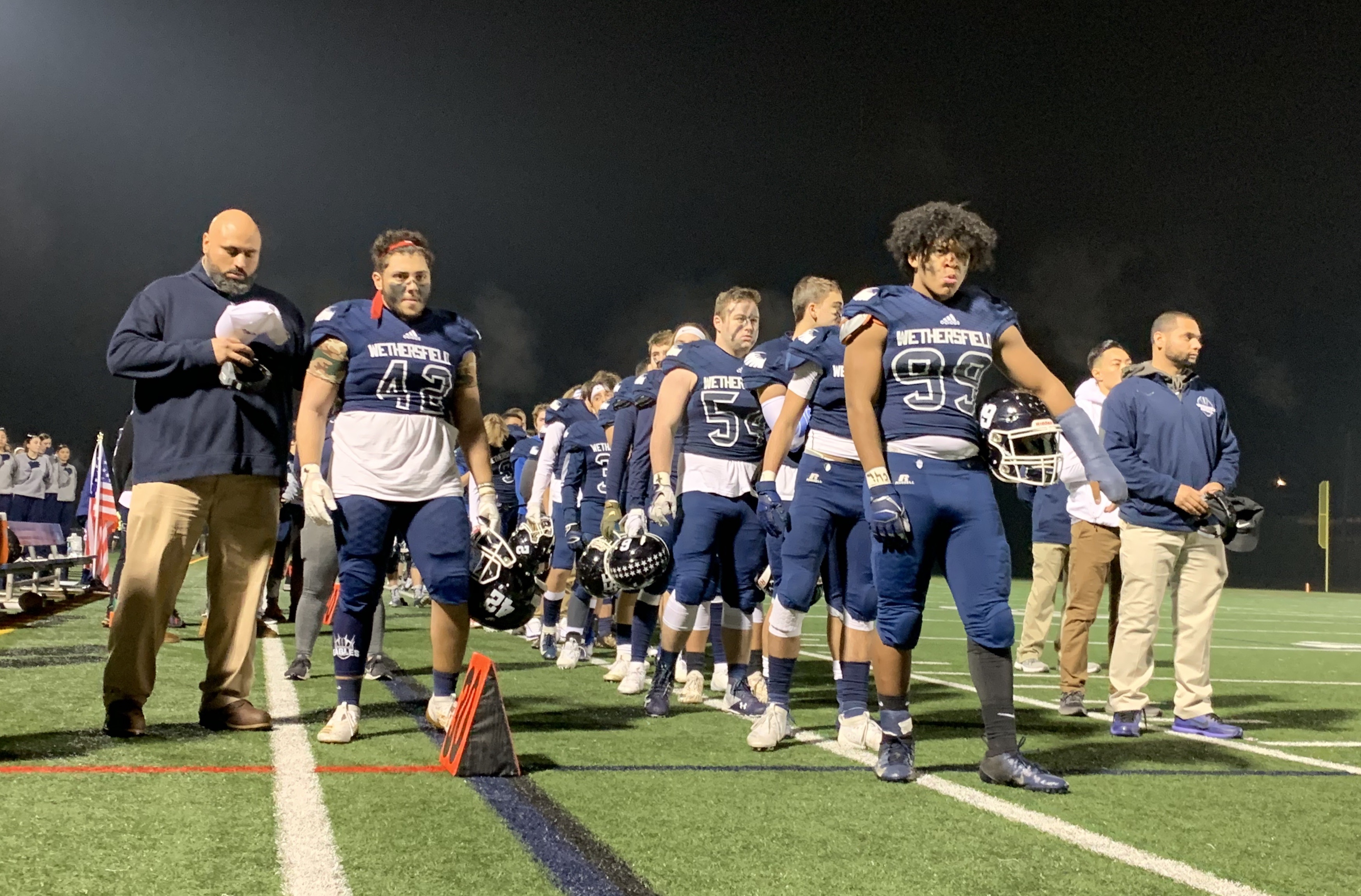 Wethersfield Wraps Youth Football Camp - Josh Howard Sports